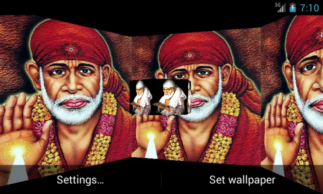 Shirdi Sai Baba 3D Live Wallpaper android App screenshot 3